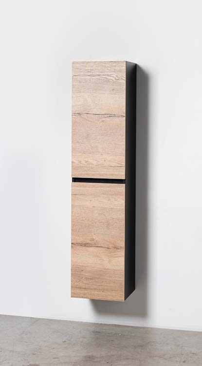 Kolomkast Dotan eik hangend 185x40x32cm