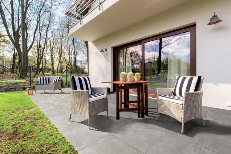 Dalle de terrasse Derby Duo 60x60x2cm
