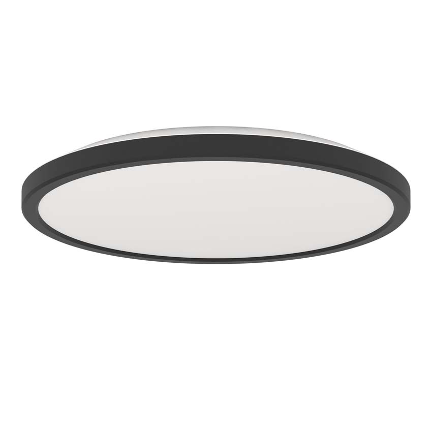 Plafondlamp - Zwart - Ø30cm - LED - CCT - 1x14W 2700-6500K - IP44