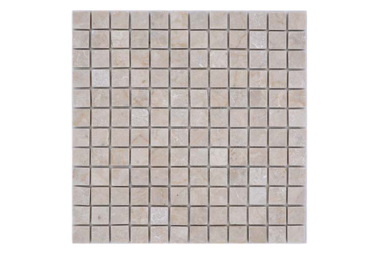 Mosaïque Botticino mat 30,5x30,5cm