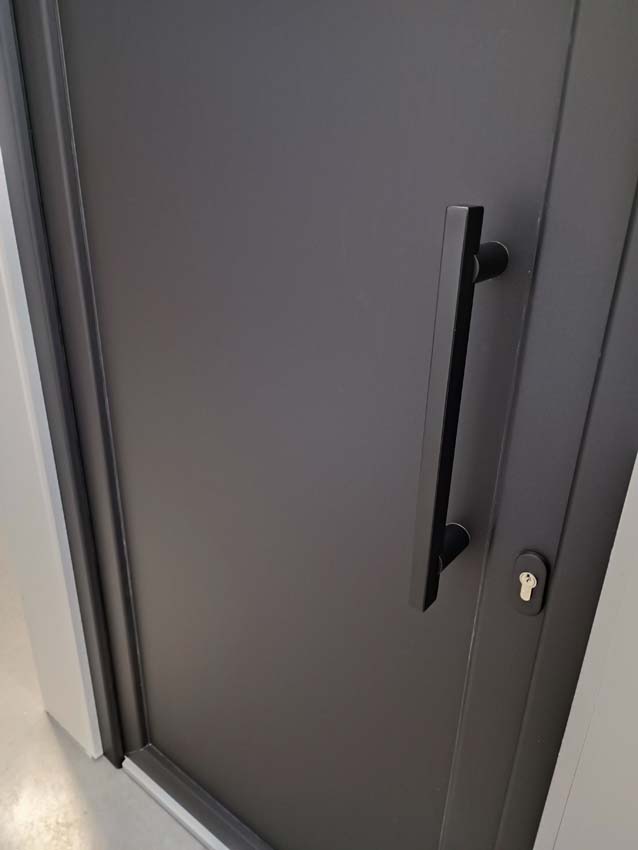 Tirant de porte extérieur FEZ inox noir mat 30x20x40