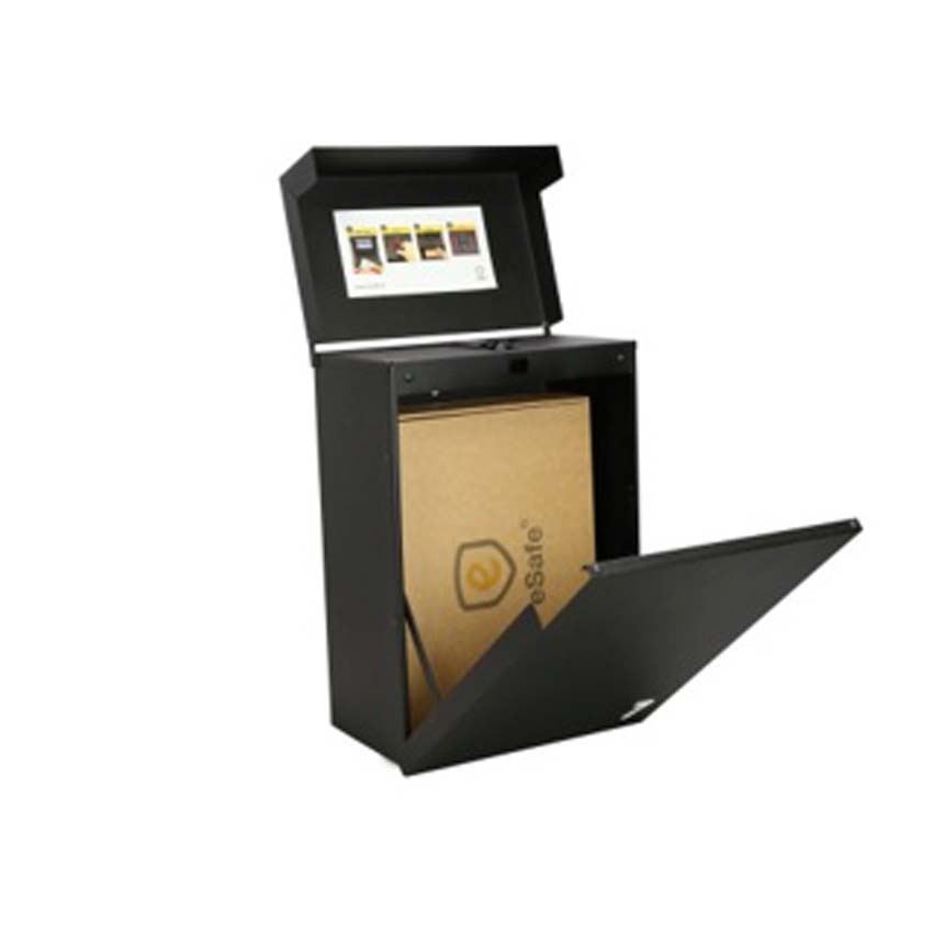 Pakketbrievenbus ONZO (eSafe) Shopperbox Digital antraciet