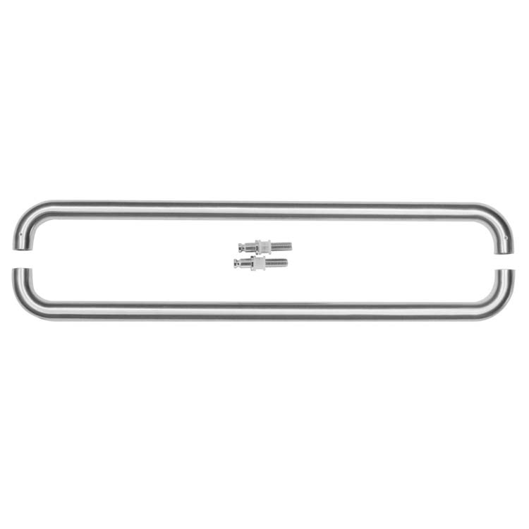 Tirant pro u 25/600 inox plus paire pour verre