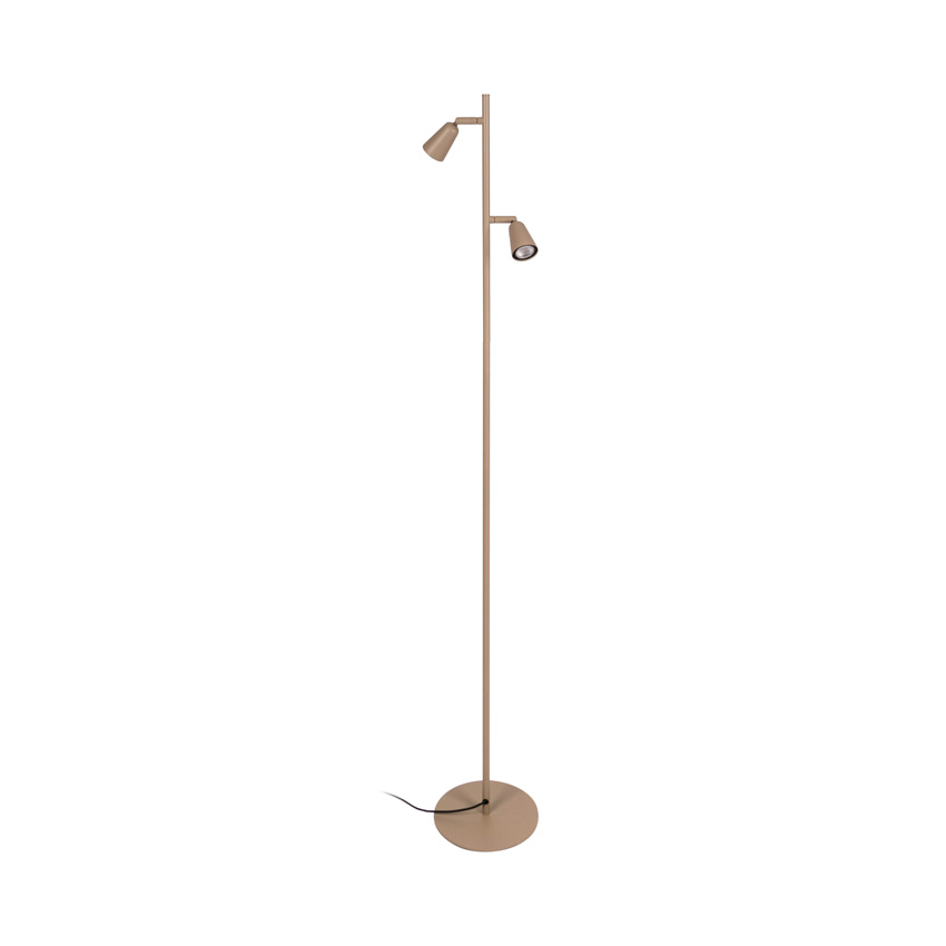 Lucide Essential Tiana - Vloerlamp - 2xGU10 (MR16) - Taupe