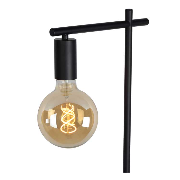 Lampadaire - noir - 152cm - E27 - 40W