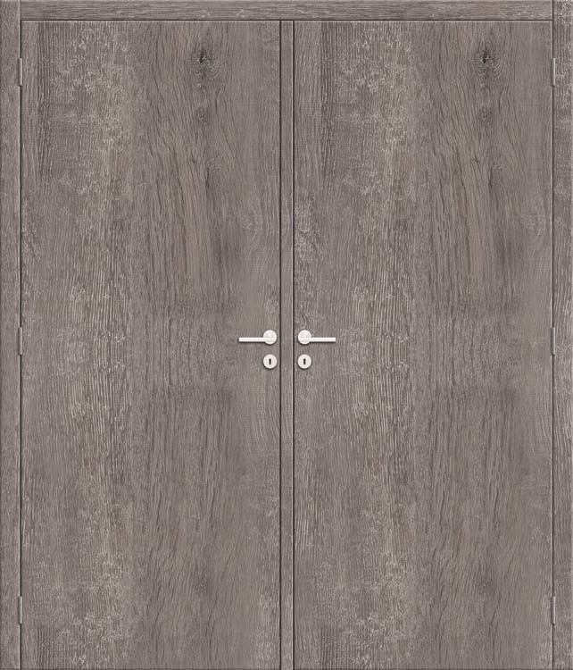 Complete dubbele binnendeur Mont Ventoux 2x93x201,5cm tubespaan