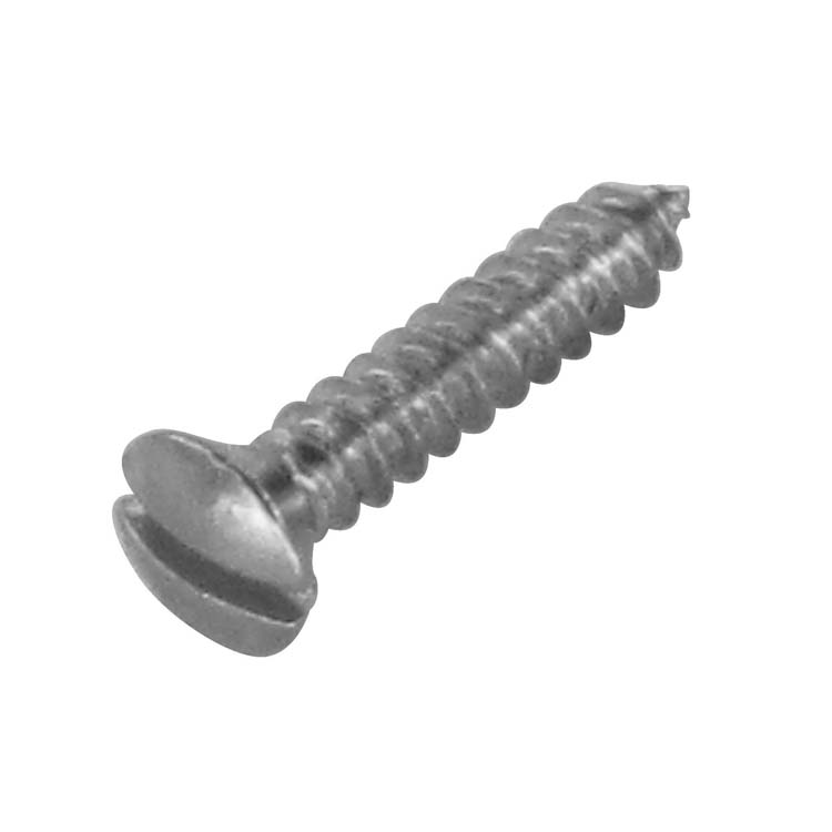 Vijs deurkruk inox look
