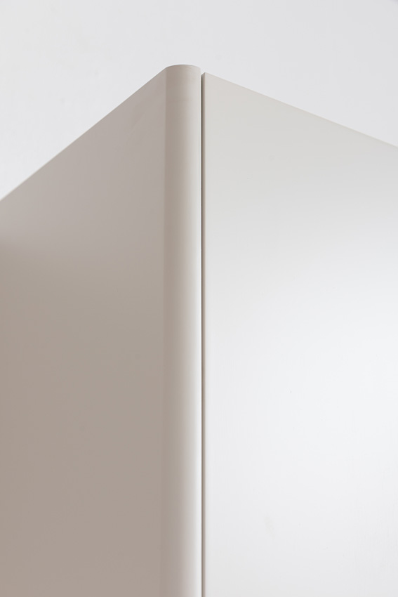 Armoire colonne Billie beige suspendue 170x40x35cm