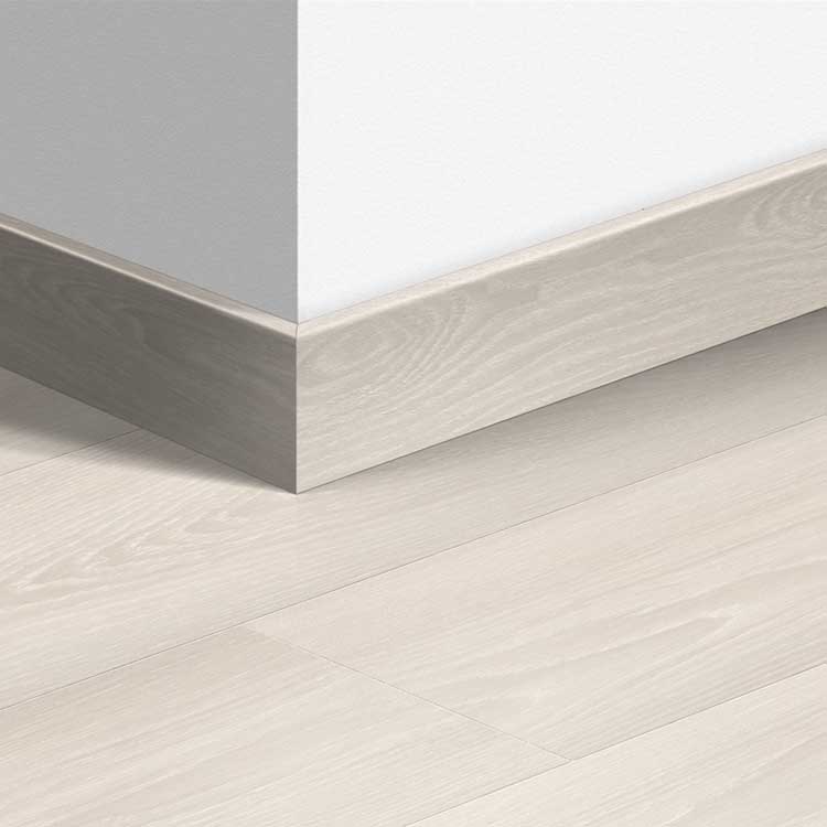Parketplint Quick-Step 14 x 77 x 2400 mm Premium eik wit