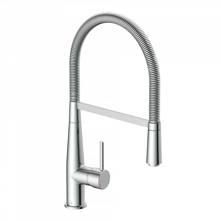 Robinet de cuisine Nessie chrome avec bec extractible