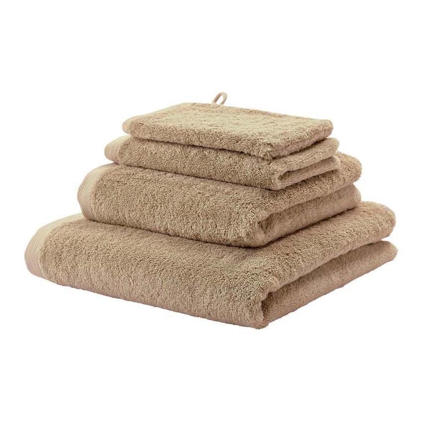 Serviette de bain Aquanova London coton égyptien or 70x130cm