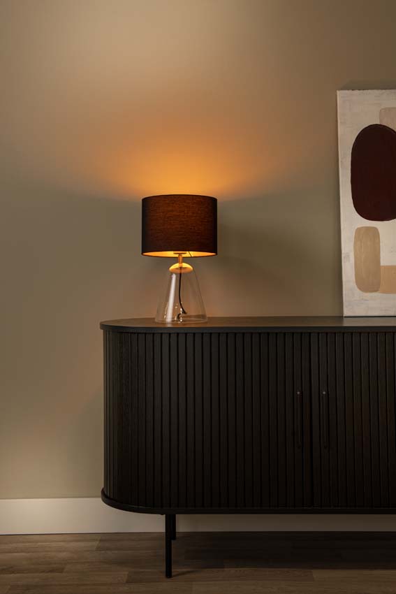 Lucide CAMPANA - Tafellamp - 1xE27 - Transparant