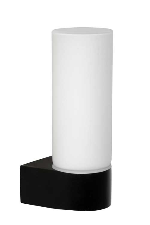 Lucide JESSE - Wandlamp Badkamer - G9 - IP44 - Zwart