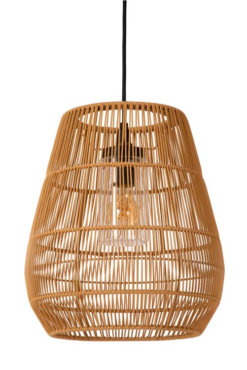 Hanglamp buiten - naturel - Ø35cm - E27 - 40W - IP44