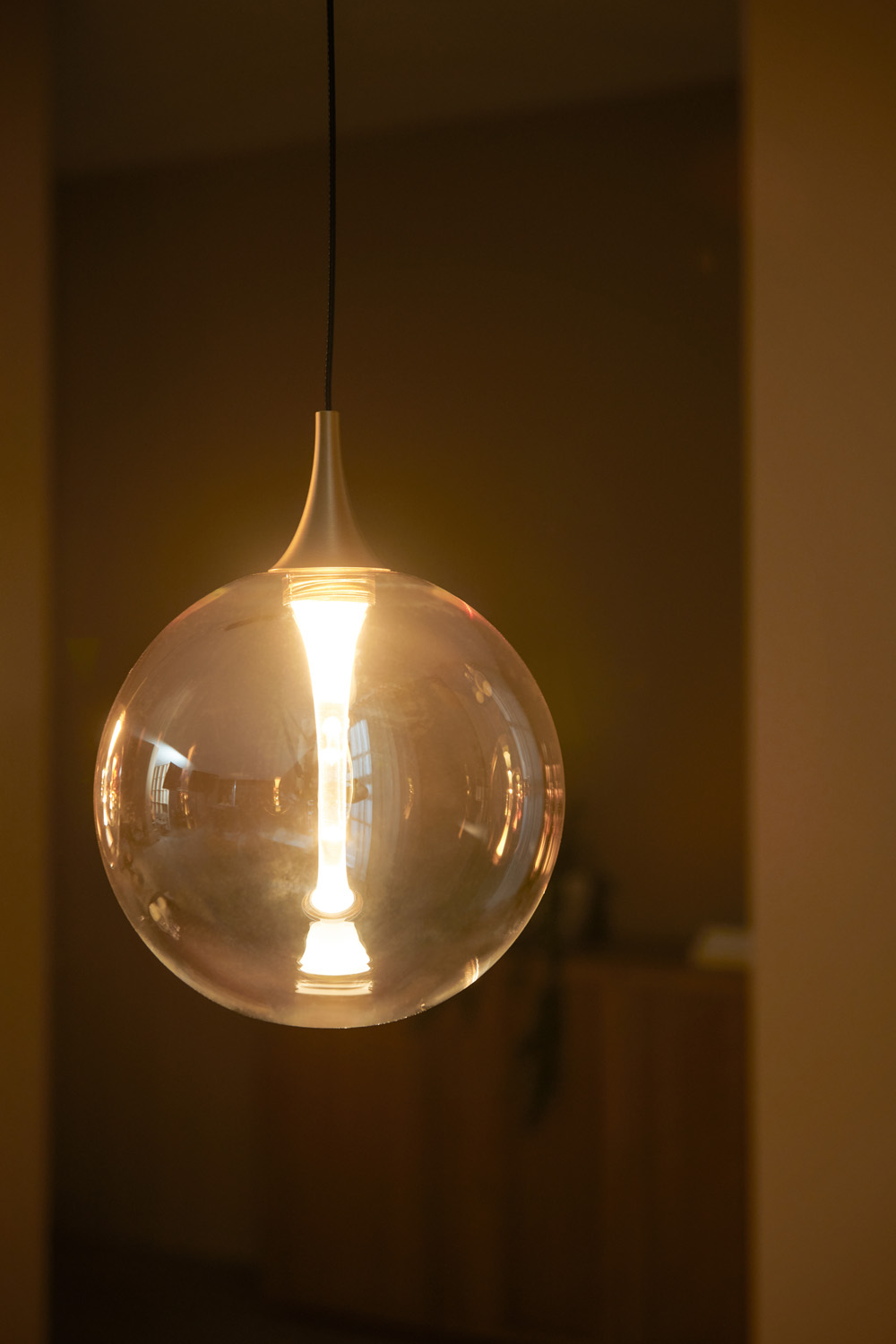 Lucide Premium Gisela - Hanglamp - LED Dimb. - 5X4W 2700K - Met vervangbare LED-module - Amber