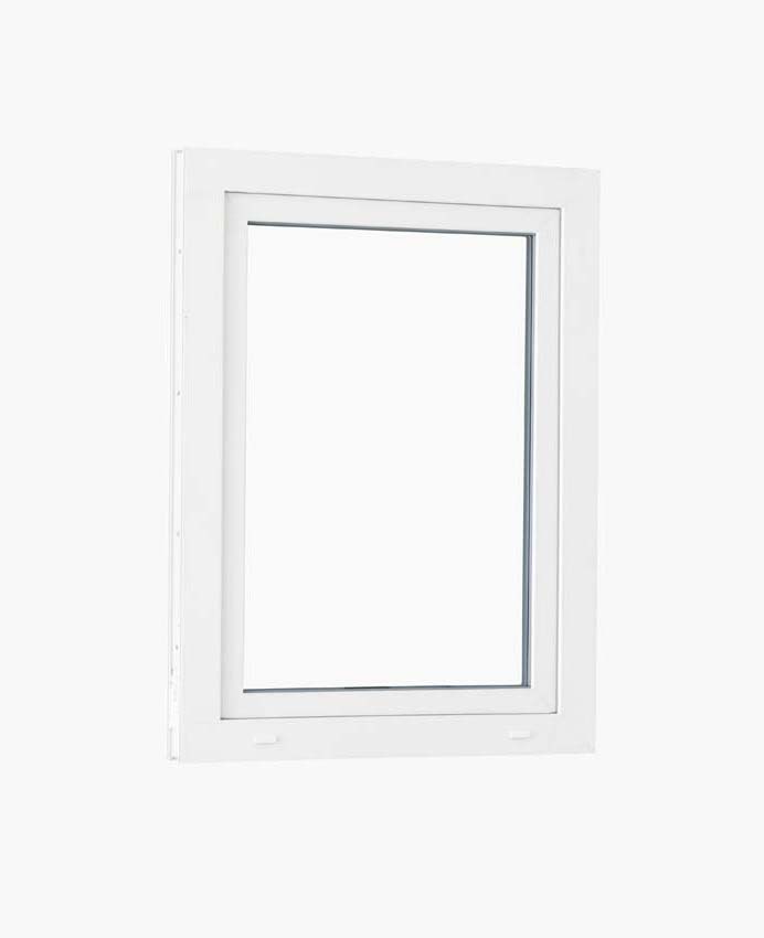1-VAN Châssis oscillo-battant pvc Elegant blanc/bl B750xH1000 mm D