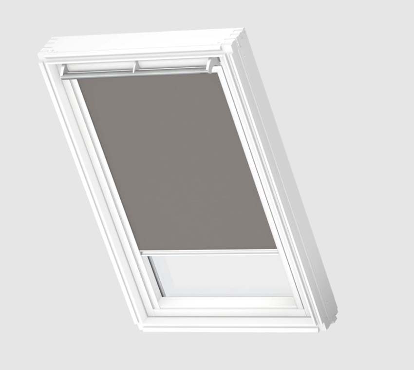 Store enrouleur Velux occultant à commande manuelle gris UK08 0705SWL