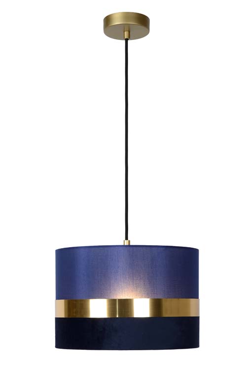 Hanglamp - blauw - Ø30cm - dimbaar - E27 - 60W