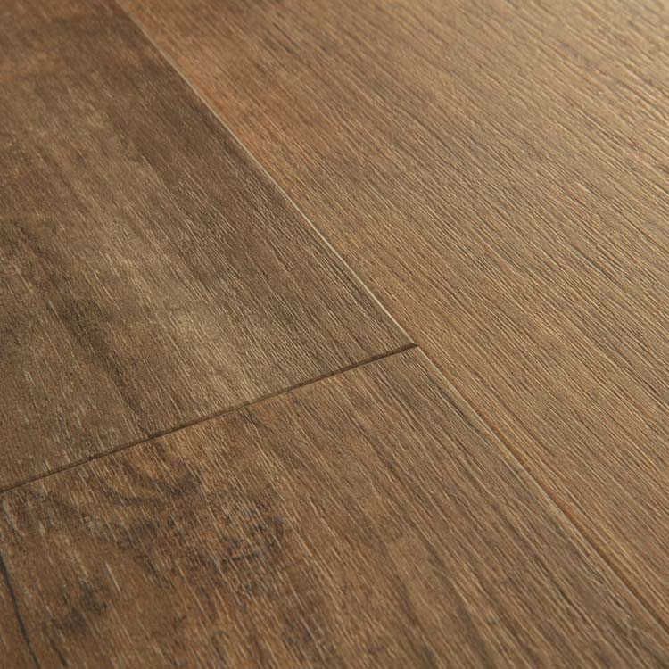 Vinyl vloer Quick-Step Bloom plank 6mm schemering den donkerbruin 149,4x20,9cm met ondervloer Vinyl vloer Quick-Step Bloom plank 6mm schemering den donkerbruin 149,4x20,9cm met ondervloer