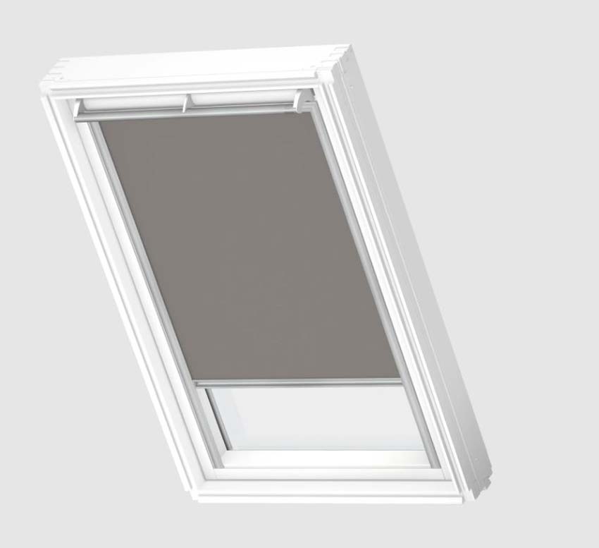 Store enrouleur Velux occultant à commande manuelle gris CK02 0705S
