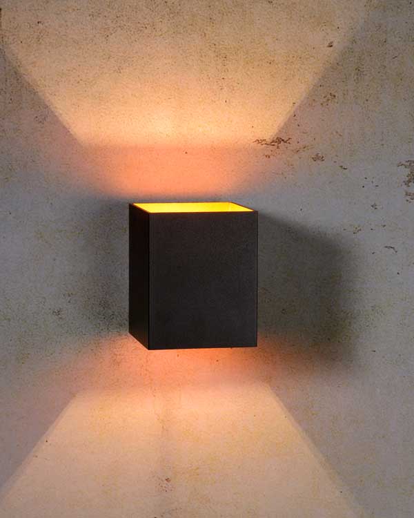 Lucide XERA - Wandlamp - G9 - Zwart