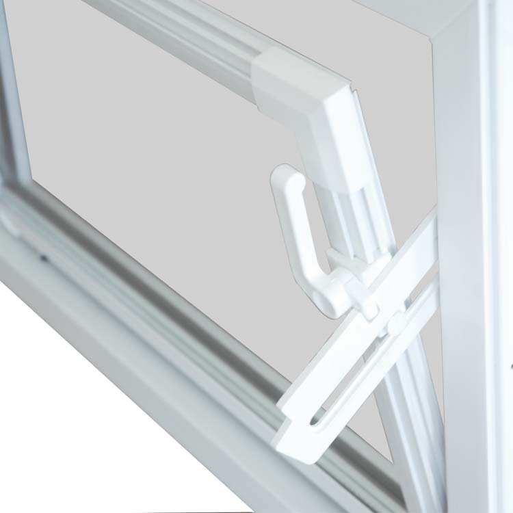Kelderraam pvc wit B1000xH600 mm