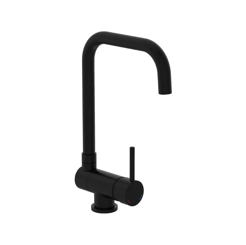 Robinet de cuisine Window noir mat