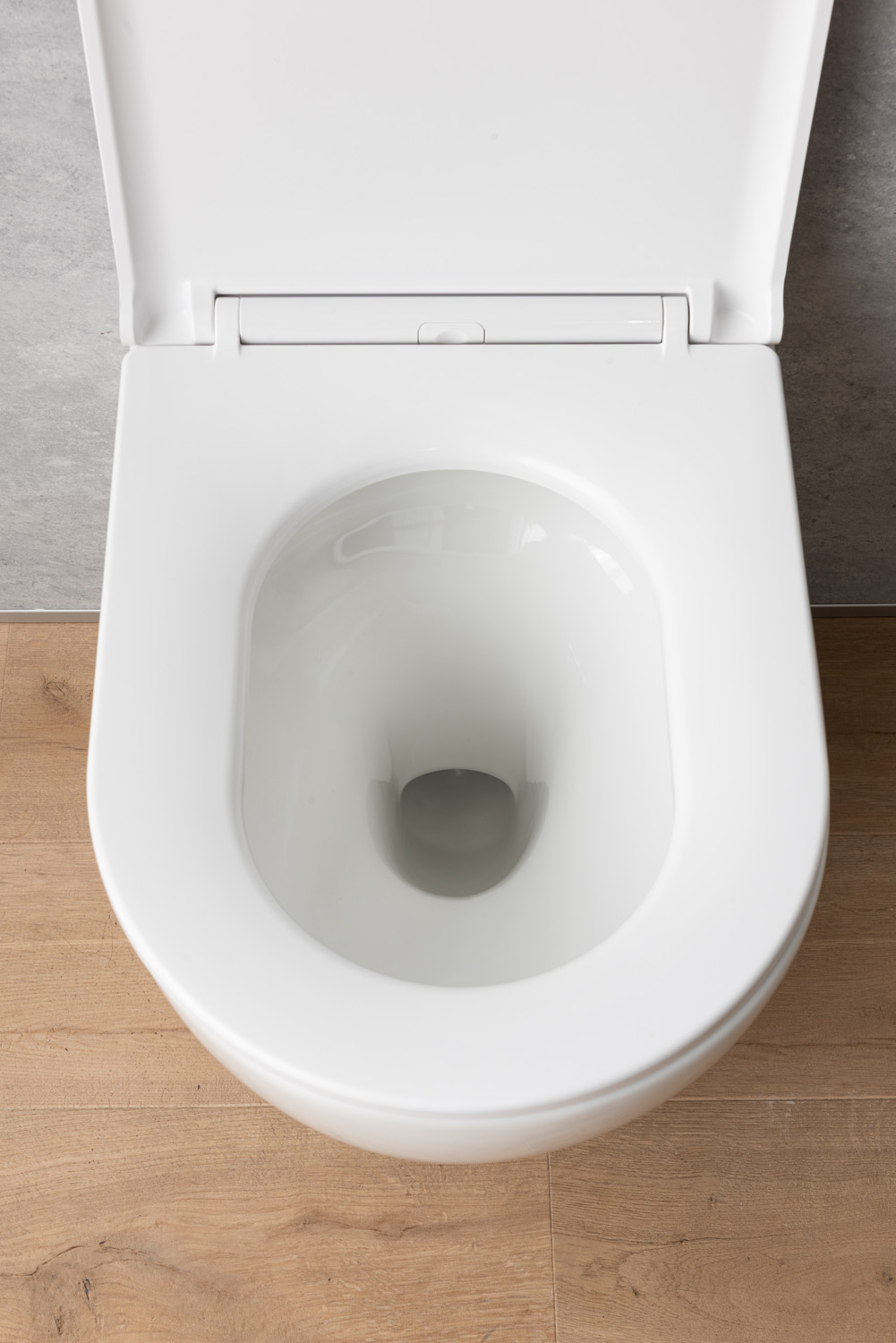 Hangtoilet Linus rimless tornado flush glanzend wit inclusief WC-bril