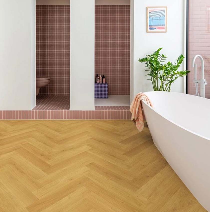 Stratifié Quick-Step Impressive Design 8mm chêne cumin 65,5x13,1cm