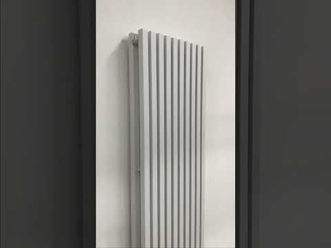 Radiator Devon 180 x 46,5 cm dubbel mat wit 2062 watt