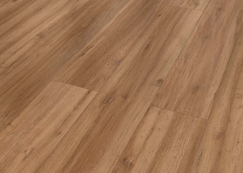 Laminaatvloer 8mm eik natuur donker 128,6x19,4cm