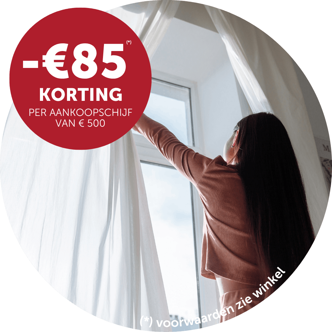 Actie raamdecoratie