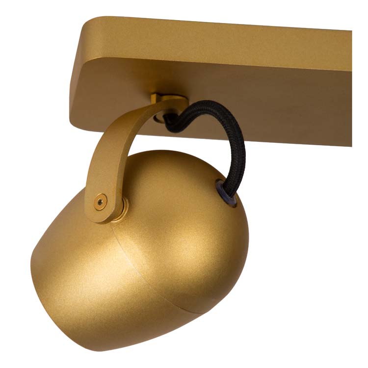 Plafonnier - or - 2xGU10 - 5W - 2200/3000K