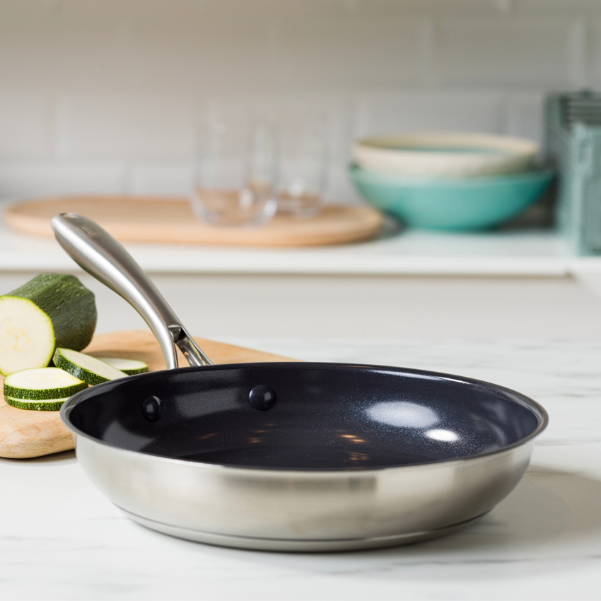 Braadpan Greenchef Ø28cm antikleeflaag & PFAS-vrij