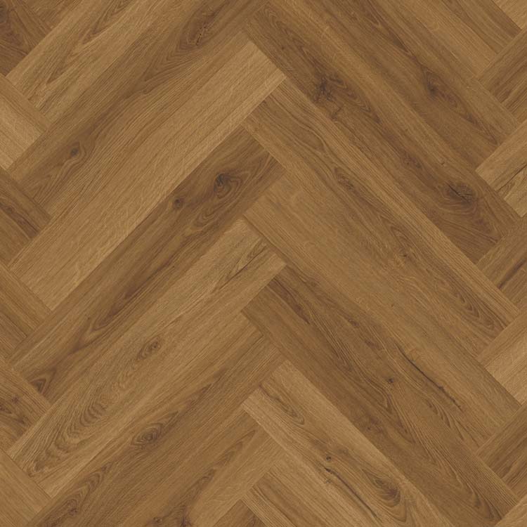 Sol vinyle Quick-Step Ciro 6mm chevron chêne botanique caramel brun foncé 63x12,6cm avec sous-couche Sol vinyle Quick-Step Ciro 6mm chevron chêne botanique caramel brun foncé 63x12,6cm avec sous-couche