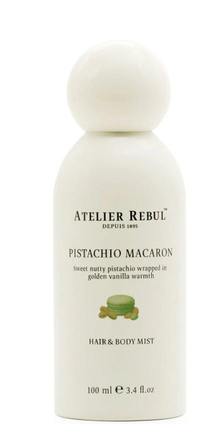 Brume pour le corps et les cheveux Atelier Rebul Pistachio Macaron 100ml