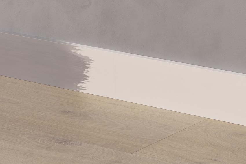 Medium schilderplint Quick-Step MDF wit 240x7x1,2cm