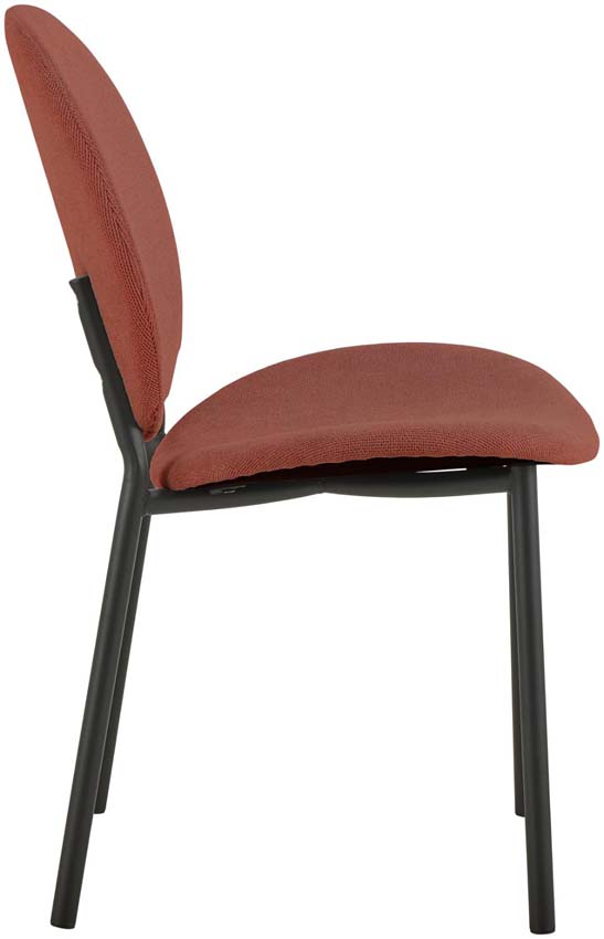 Chaise de salle à manger Richard terracotta