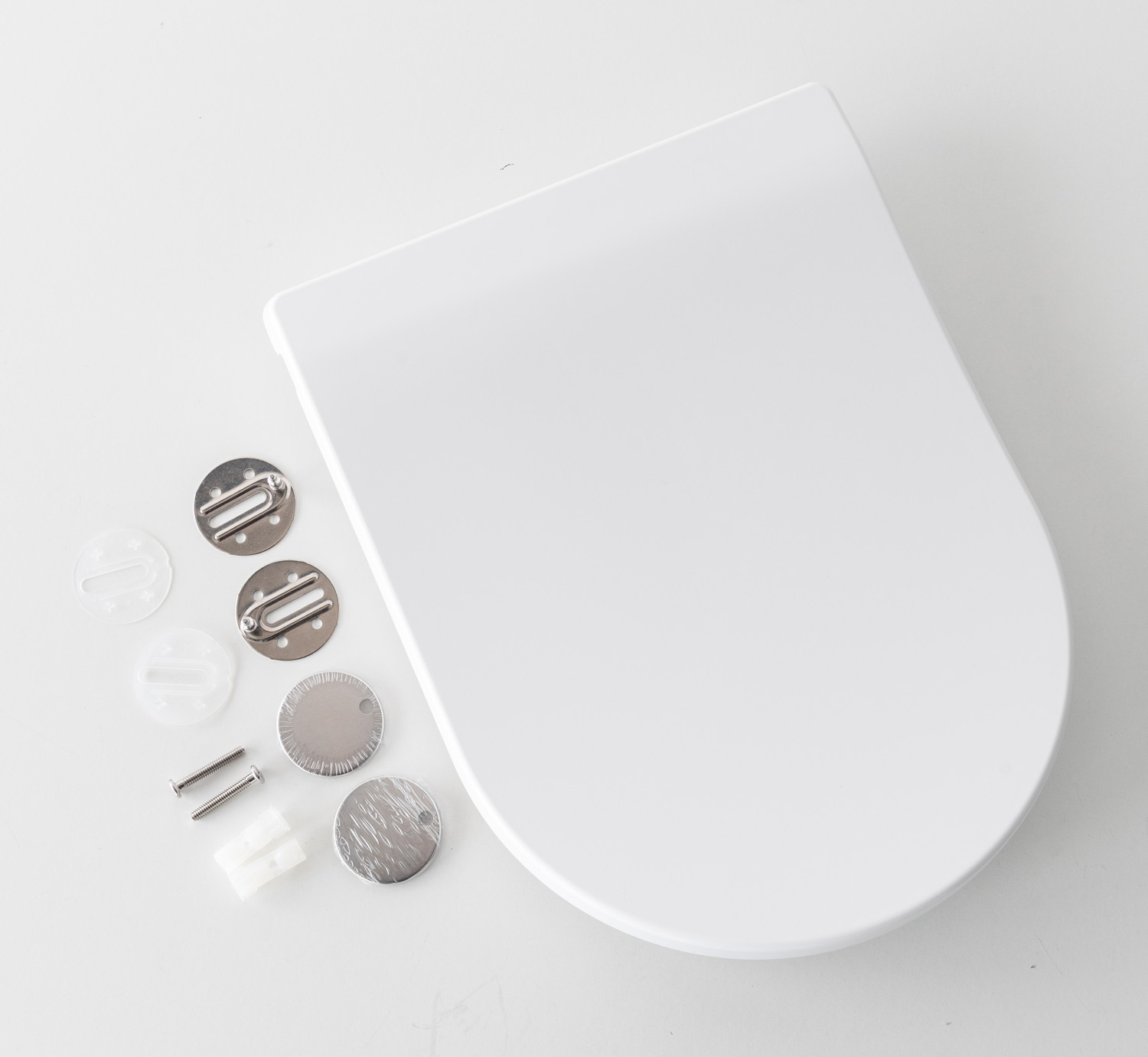 WC-bril Lana ergonomisch softclose wit