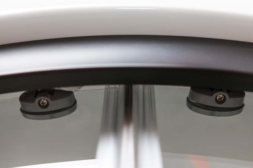 Cabine de douche Asterix coin noir portes coulissantes 90x90x213cm