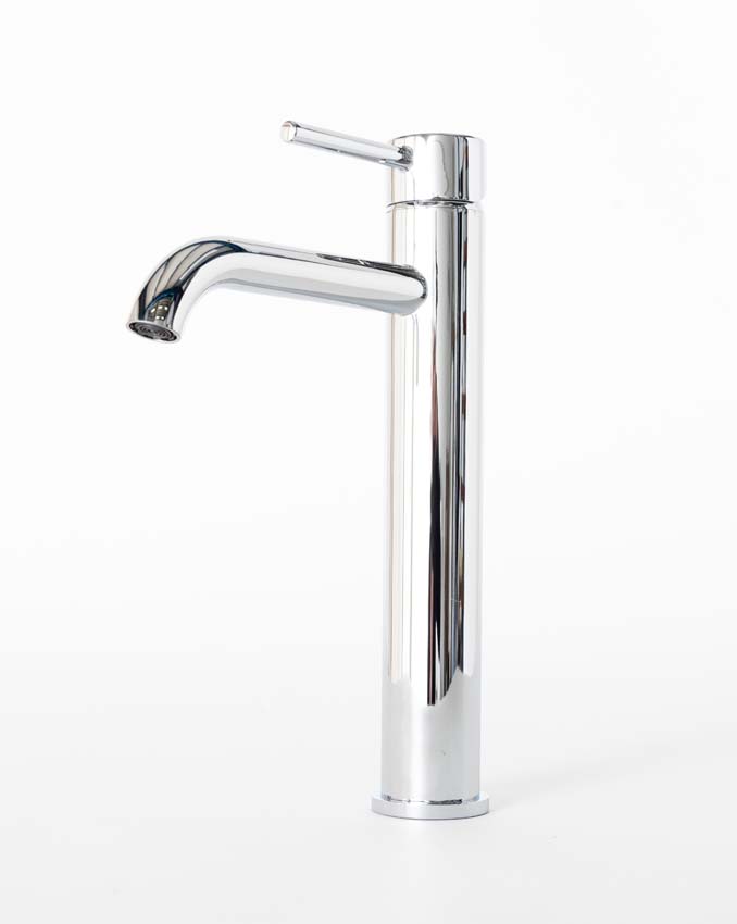 Robinet de lavabo Maddi chrome surélevé