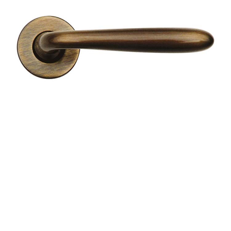 Poignée de porte pro aquino bronze sans rosace