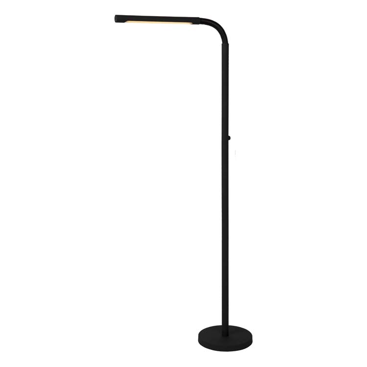 Leeslamp - zwart - H119cm - LED - 3W - 2700K - 3 StepDim