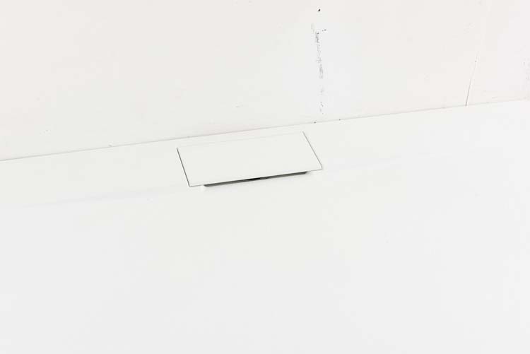 Douchebak Myo SMC mat wit leisteenlook 140x90cm