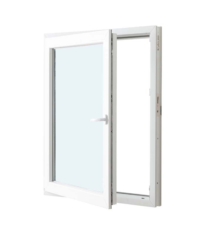 1-VAN oscillo-battant pvc blanc budget B600XH1000 mm gauche 1-VAN oscillo-battant pvc blanc budget B600XH1000 mm gauche