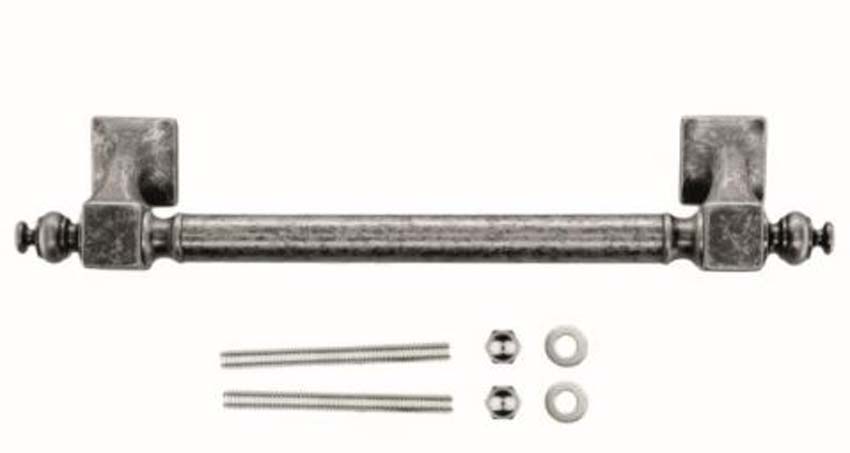 Poignée de tirage Pro 40 vieil argent laiton exclusif rosas