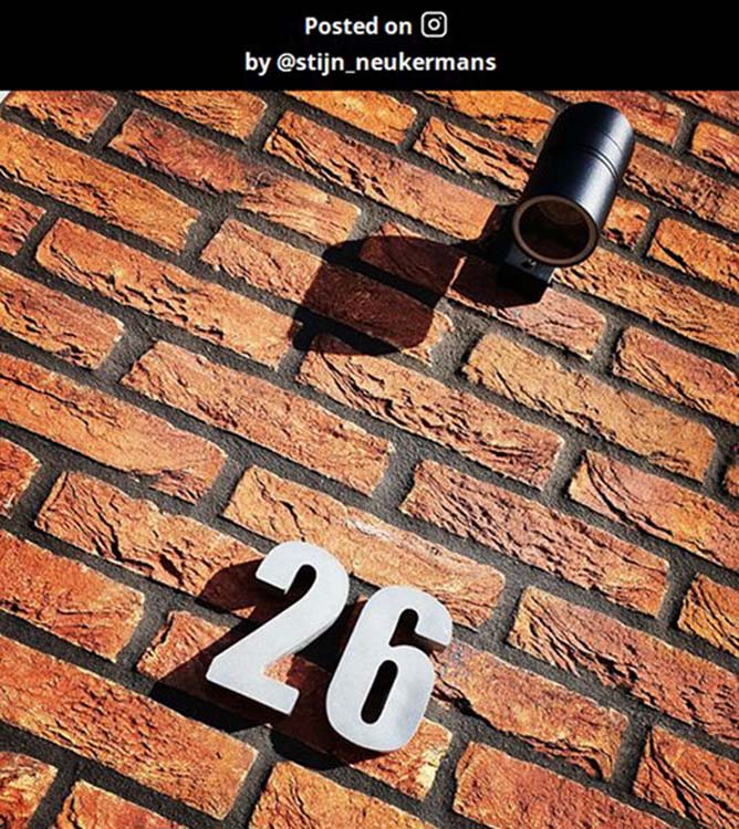 Wandspot buiten - zwart - Ø6,3cm - LED - 5W - 2700K - IP44