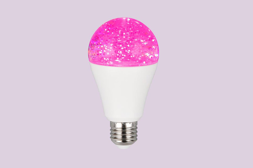 LED lamp - E27 - wit - Ø6x10,5cm - dimbaar - 2,5W - RGB