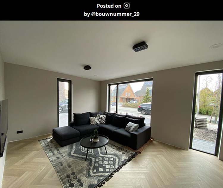 Plafondlamp - zwart - dimbaar - LED - GU10 - 4x5W - 2200/3000K