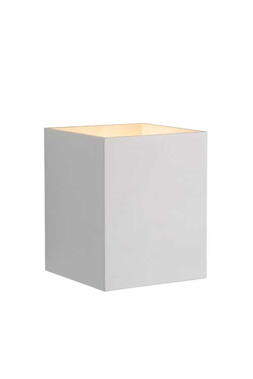Lucide XERA - Wandlamp vierkant - G9 - Wit